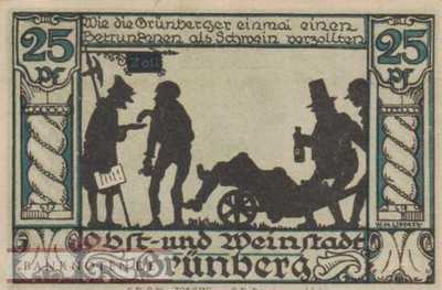 Grünberg (Schlesien) - 25  Pfennig (#SS0490_2a-1K_AU)
