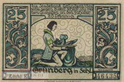 Grünberg (Schlesien) - 25  Pfennig (#SS0490_2a-1K_AU)