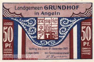 Grundhof in Angeln - 50  Pfennig (#SS0493_1-1_UNC)