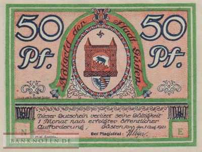 Güsten - 50  Pfennig (#SS0494_1-2-2_AU)