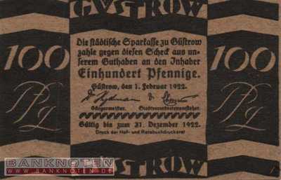 Güstrow - 100  Pfennig (#SS0495_2-3-3_UNC)