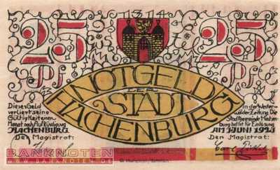 Hachenburg - 25  Pfennig (#SS0498_1a-2-1_UNC)