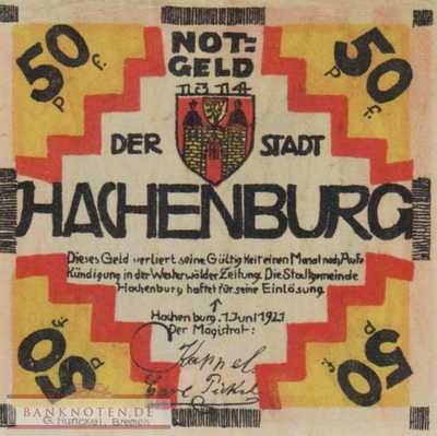 Hachenburg - 50  Pfennig (#SS0498_1b-3-1_AU)