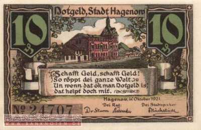 Hagenow - 10  Pfennig (#SS0500_1a-1_UNC)