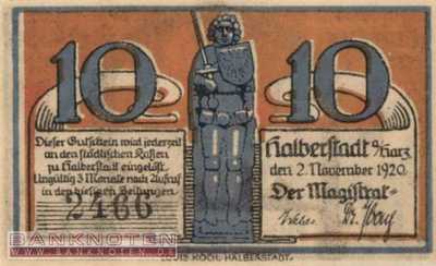 Halberstadt - 10  Pfennig (#SS0504_1a-1_UNC)