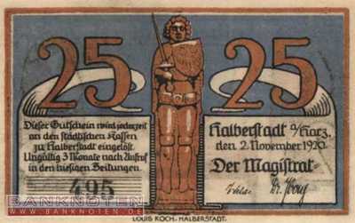Halberstadt - 25  Pfennig (#SS0504_1a-2_UNC)