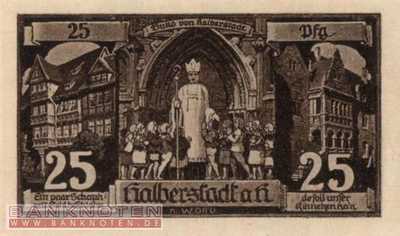 Halberstadt - 25  Pfennig (#SS0504_2b-1-3_UNC)