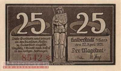 Halberstadt - 25  Pfennig (#SS0504_2b-1-3_UNC)