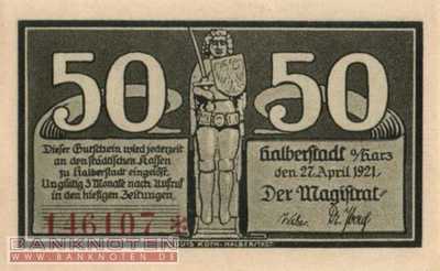 Halberstadt - 50  Pfennig (#SS0504_2b-2-3_UNC)