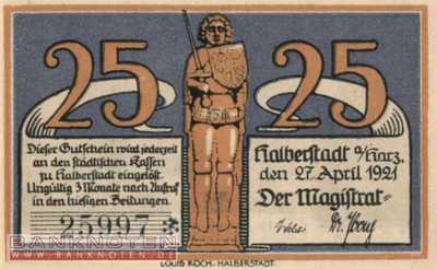 Halberstadt - 25  Pfennig (#SS0504_3a-1-1_UNC)