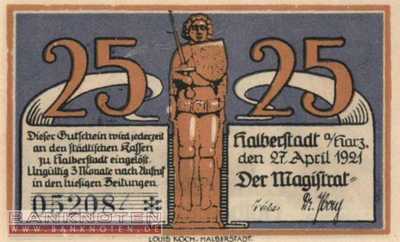 Halberstadt - 25  Pfennig (#SS0504_3c-1_UNC)