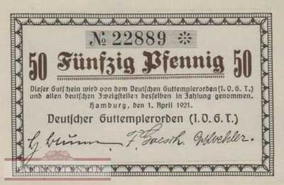 Hamburg - 50  Pfennig (#SS0522_1_UNC)