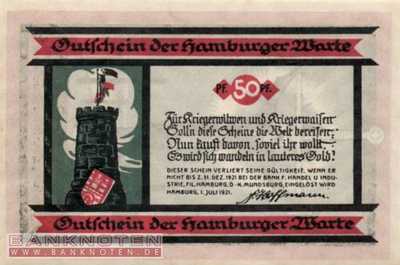 Hamburg - 50  Pfennig (#SS0531_1-1_UNC)
