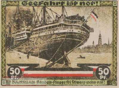 Hamburg - 50  Pfennig (#SS0539_2e-1_UNC)