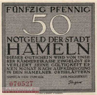 Hameln - 50  Pfennig (#SS0566_1a-2_UNC)