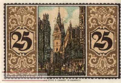 Hannover - 25  Pfennig (#SS0572_1-1H_UNC)