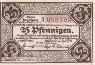 Hannover - 25  Pfennig (#SS0572_1-1H_UNC)