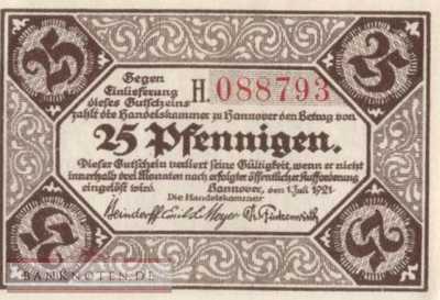 Hannover - 25  Pfennig (#SS0572_1-1H_UNC)