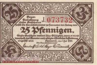 Hannover - 25  Pfennig (#SS0572_1-1J_UNC)