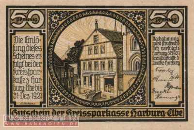 Harburg - 50  Pfennig (#SS0580_1a-1_UNC)