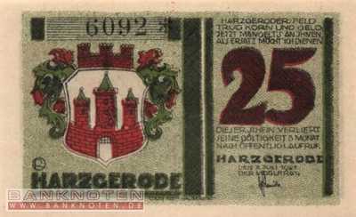 Harzgerode - 25  Pfennig (#SS0582_4-1_UNC)