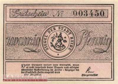 Heide - 20  Pfennig (#SS0588_1a-1_UNC)