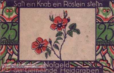 Heidgraben - 25  Pfennig (#SS0589_1a-1-1_UNC)