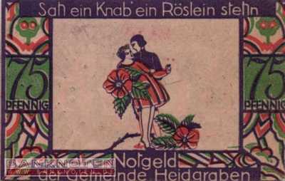 Heidgraben - 75  Pfennig (#SS0589_1a-3-2_UNC)