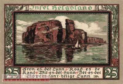 Helgoland - 25  Pfennig (#SS0595_2a-2-1_UNC)