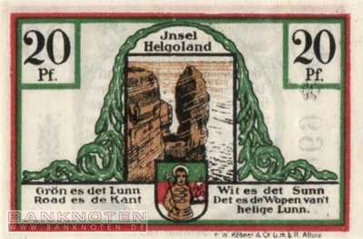 Helgoland - 20  Pfennig (#SS0595_4-1_UNC)