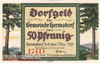 Hermsdorf - 50  Pfennig (#SS0600_1-2_UNC)