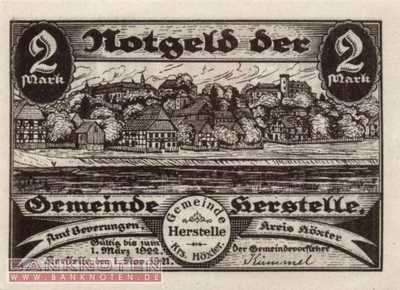 Herstelle - 2  Mark (#SS0604_1-3_UNC)