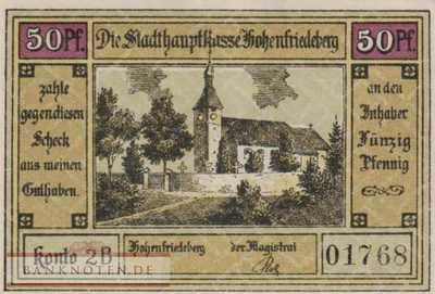 Hohenfriedeberg - 50  Pfennig (#SS0620_1a-2B_AU)