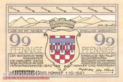 Honnef - 99  Pfennig (#SS0627_1a-2-2_UNC)