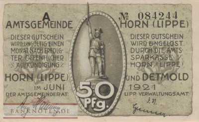 Horn - 50  Pfennig (#SS0628_1a_AU)