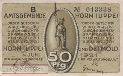 Horn - 50  Pfennig (#SS0628_2c-B_AU)
