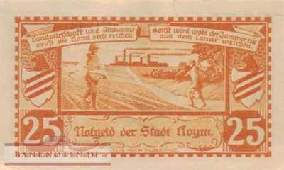 Hoym - 25  Pfennig (#SS0634_2a_AU)