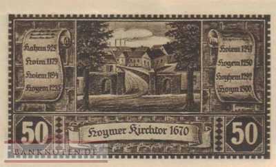 Hoym - 50  Pfennig (#SS0634_4-4_UNC)