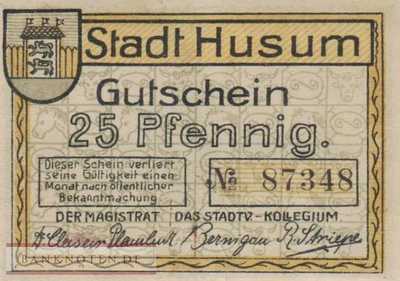 Husum - 25  Pfennig (#SS0639_1-1_F)