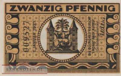 Ilmenau - 20  Pfennig (#SS0643_1a-2_UNC)
