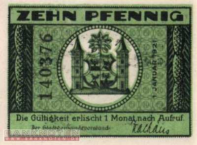 Ilmenau - 10  Pfennig (#SS0643_2a-1_UNC)