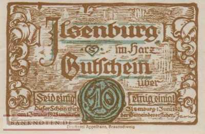 Ilsenburg - 10  Pfennig (#SS0644_2b-2_AU)