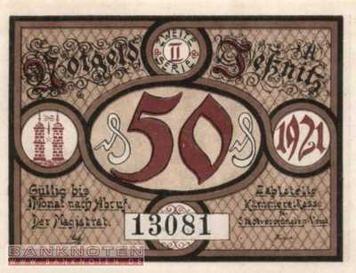 Jessnitz - 50  Pfennig (#SS0659_2-2-2_UNC)