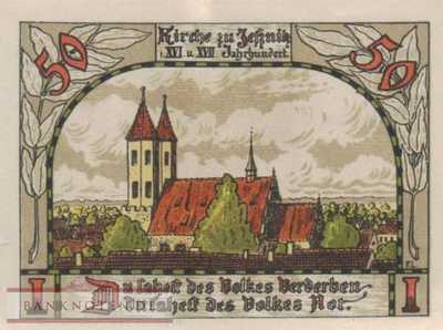 Jessnitz - 50  Pfennig (#SS0659_4-2-3_UNC)