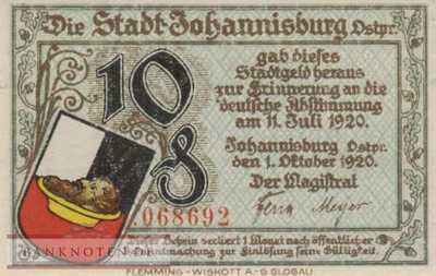 Johannisburg - 10  Pfennig (#SS0662_1a-2_UNC)