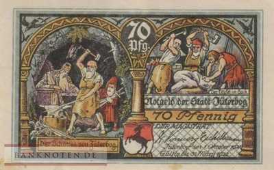 Jüterbog - 70  Pfennig (#SS0663_1-4_AU)