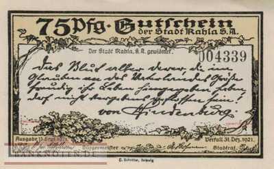 Kahla - 75  Pfennig (#SS0668_6a-3_AU)