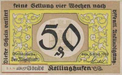 Kellinghusen - 50  Pfennig (#SS0688_1e_AU)