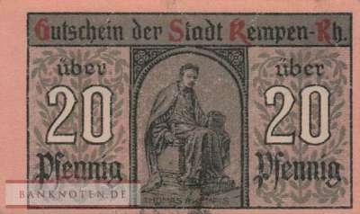 Kempen - 20  Pfennig (#SS0689_1a-1-4_UNC)