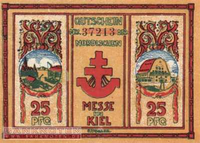 Kiel - 25  Pfennig (#SS0698_1a-2_UNC)